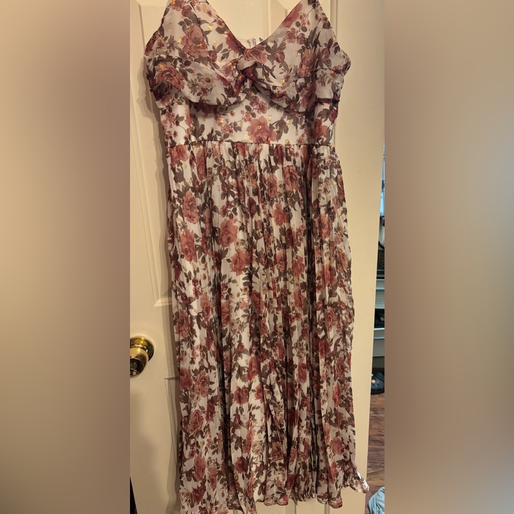 Floral dress from Francesca’s